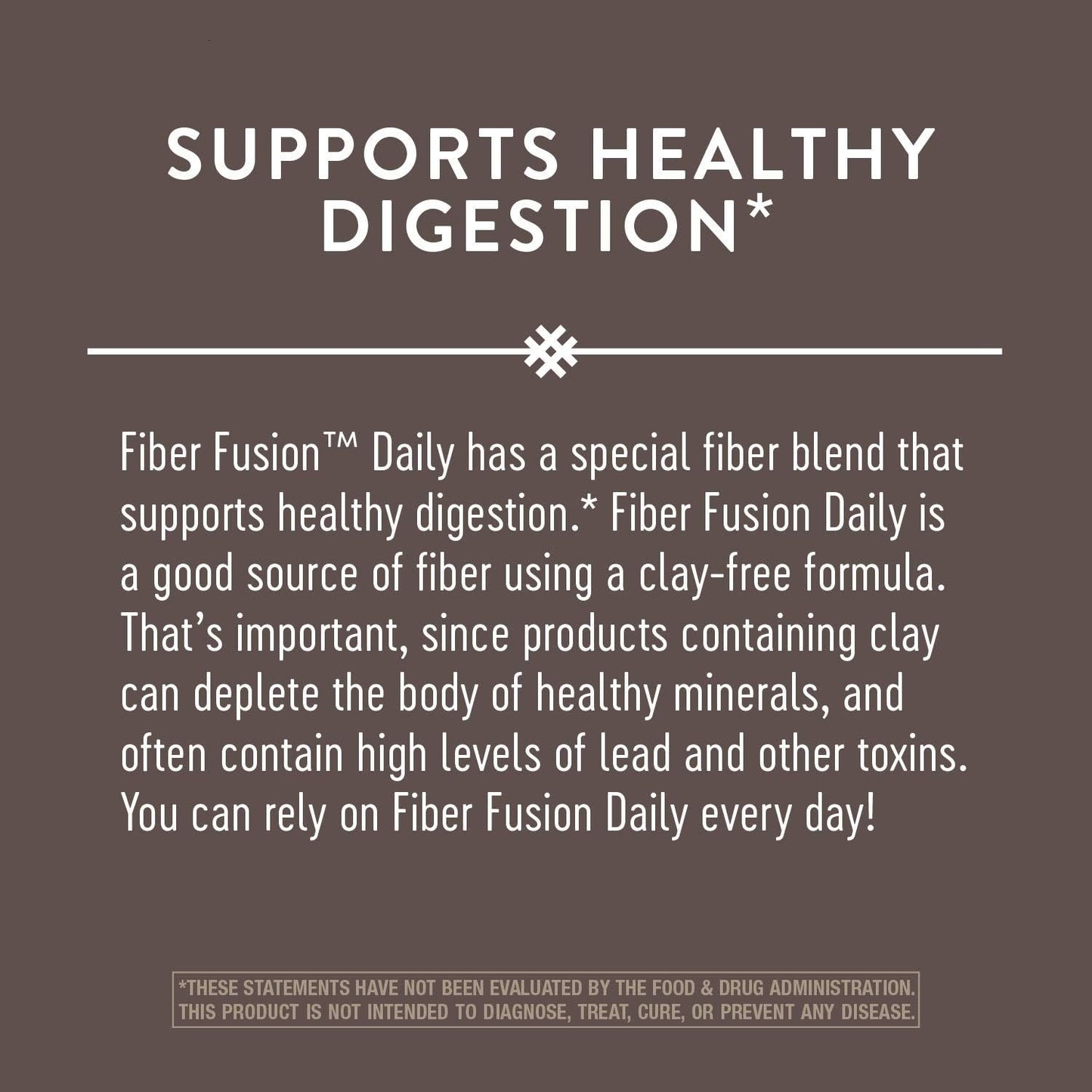Nature's Way Fiber Fusion Daily Capsules - 3.1g per Serving - 450 Capsules Total
