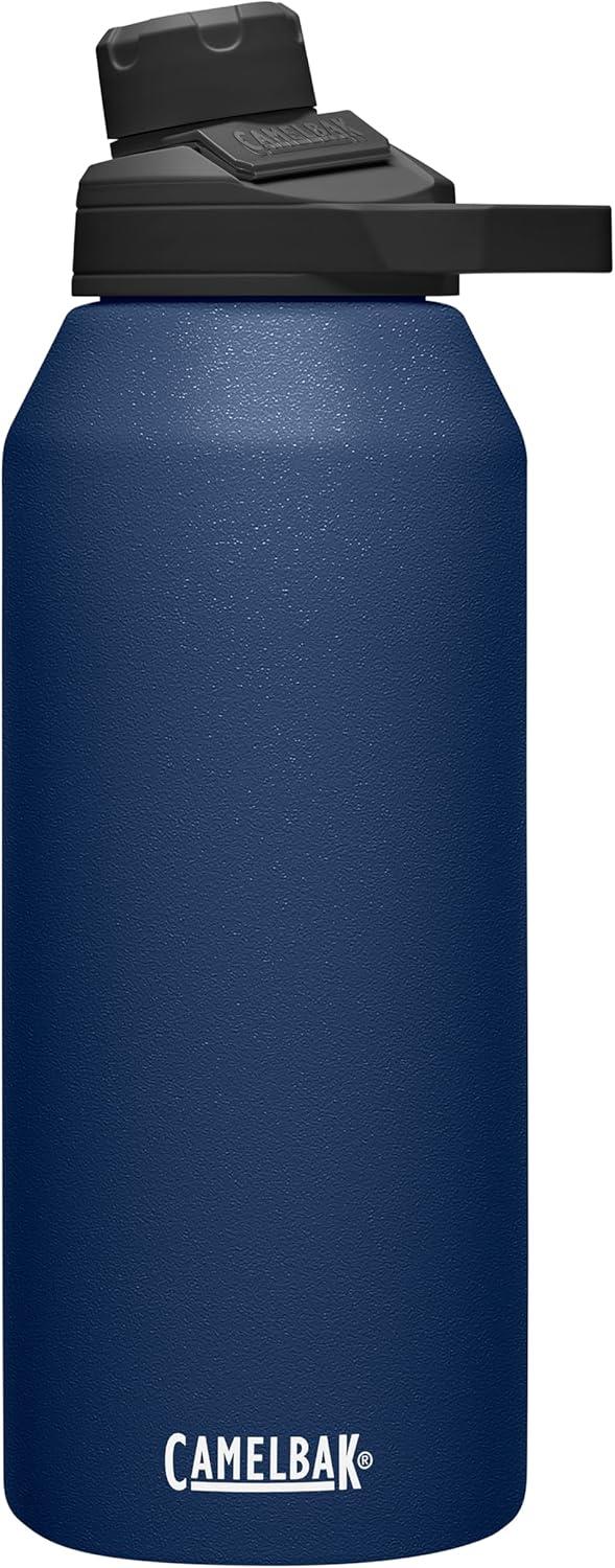 Navy CamelBak Chute Mag 40oz Vacuum Insulated Stainless Steel Water Bottle - Leakproof & Durable