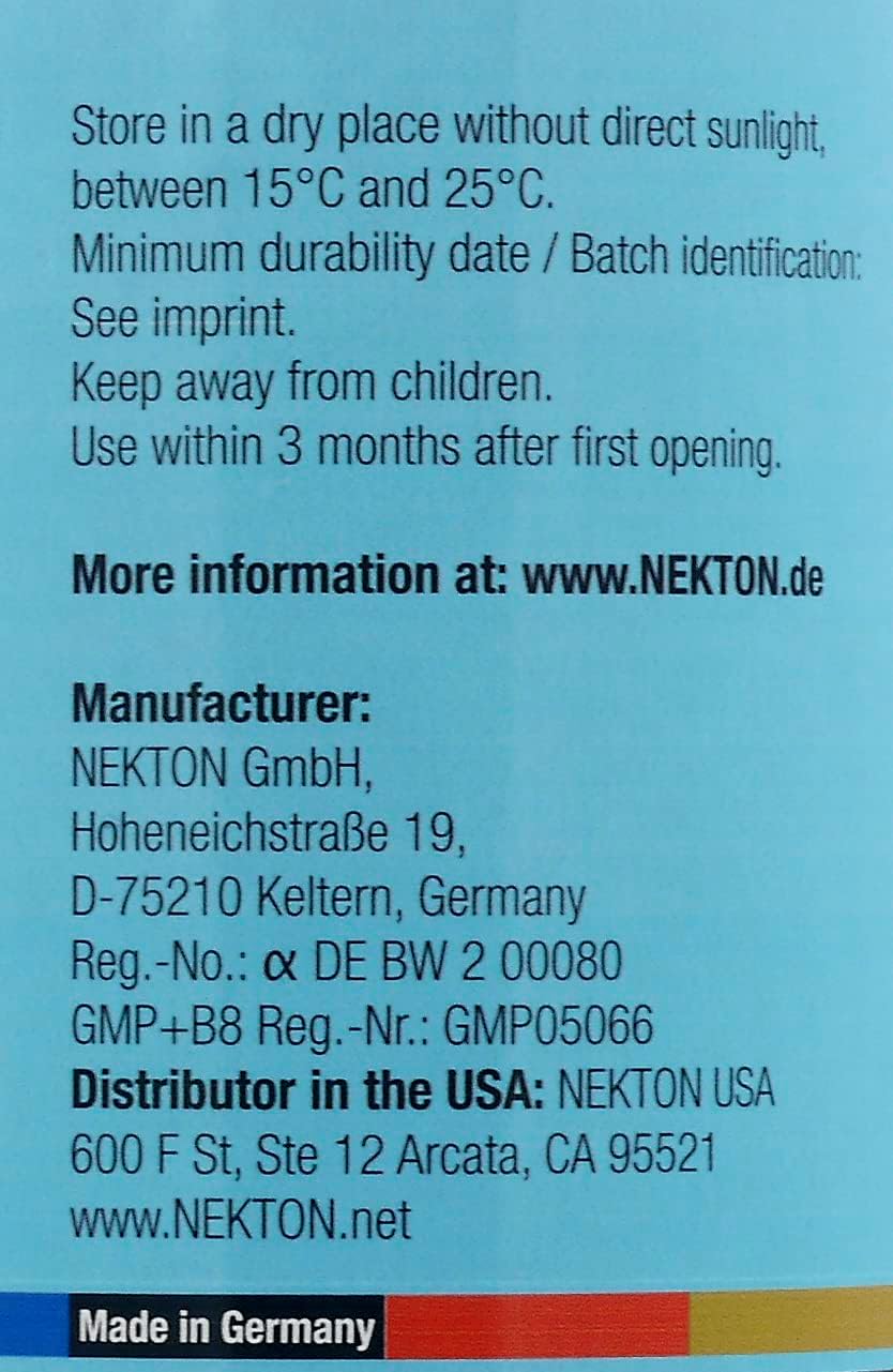 Nekton Calcium Plus Supplement - 330g/11.64 oz, White, with Magnesium & Vitamins