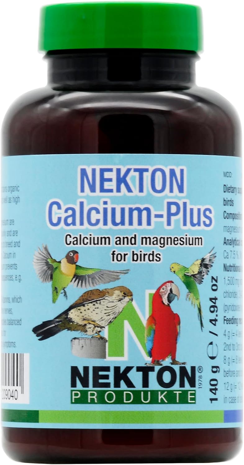 Nekton Calcium Plus Supplement - White, 140g/5 oz with Magnesium and Vitamins