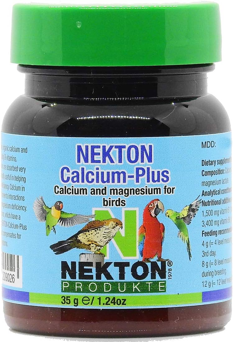 Nekton Calcium Plus Supplement with Magnesium & Vitamins - 35g/1.23 oz