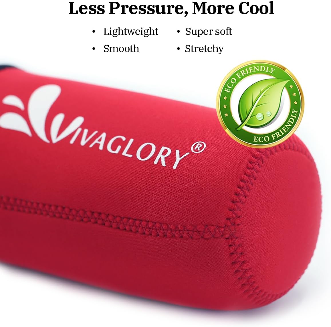 Neoprene Water Bottle Sling with Adjustable Shoulder Strap for Stainless Steel and Plastic Bottles, Great for Sport and Energy Drinks
