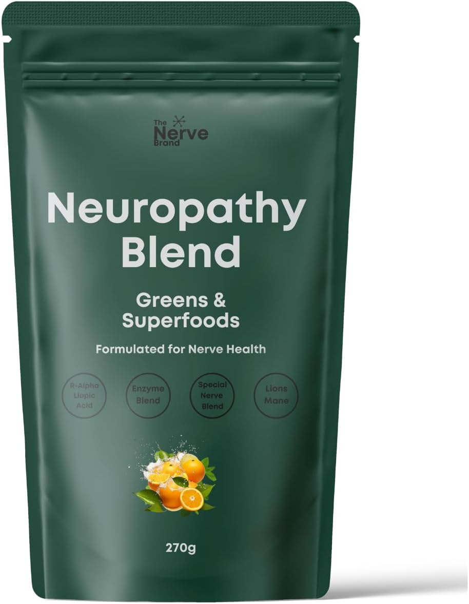 Nerve Brand Neuropathy Superfood Sunshine Orange Supplement for Nerve Health