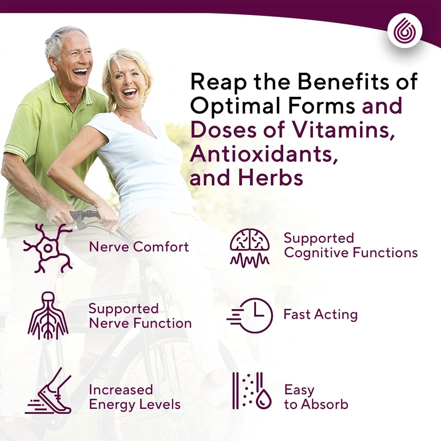 Nerve Renew Advanced Nerve Support - 300mg R-Alpha Lipoic Acid, Vitamin B Complex, Benfotiamine, Herbal Fast-Acting Support - 3 Pack
