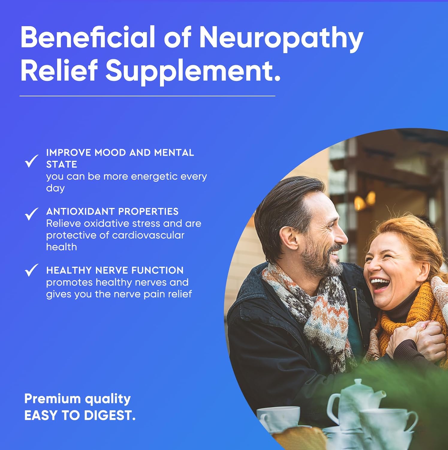 Nerve Savior Supplement for Neuropathy - Advanced Nerve Health Formula with 600mg Alpha Lipoic Acid-Benfotiamine - 120 Capsules