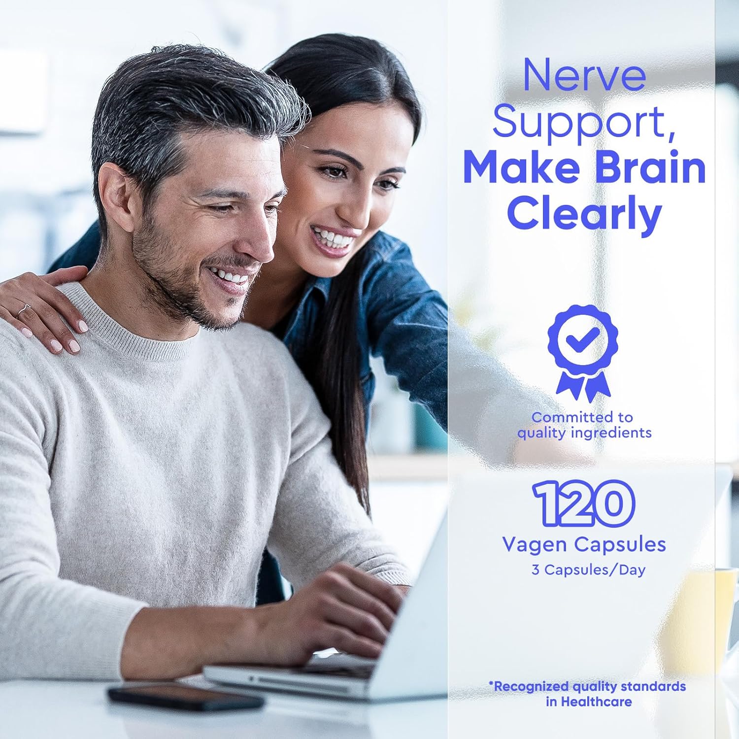 Nerve Savior Supplement for Neuropathy - Advanced Nerve Health Formula with 600mg Alpha Lipoic Acid-Benfotiamine - 120 Capsules