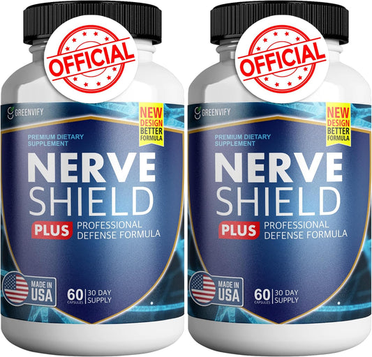 Nerve Shield Plus Pro - Advanced Nerve Formula for Long-Term Nerve Health Support
