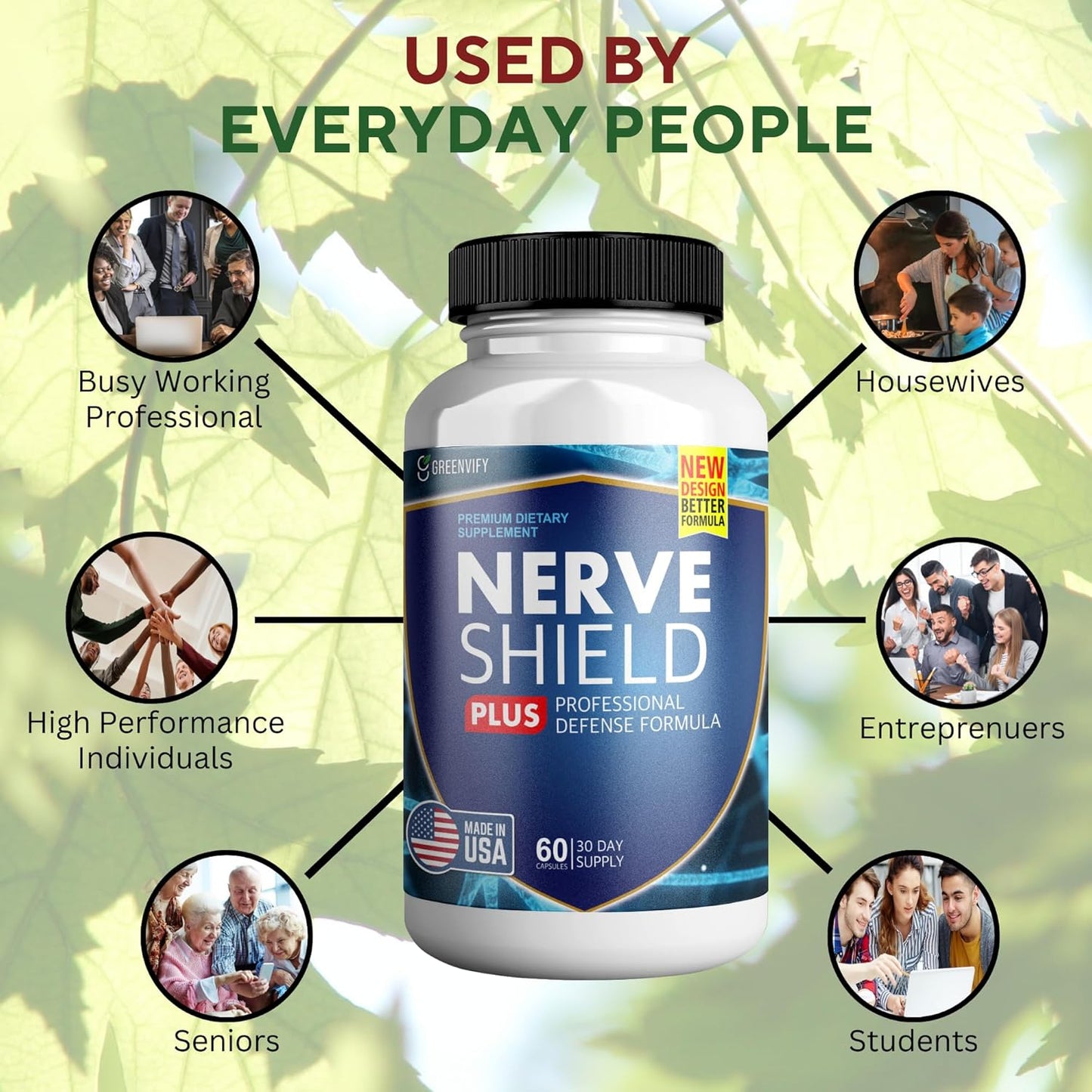 Nerve Shield Plus Pro - Advanced Nerve Formula for Long-Term Nerve Health Support