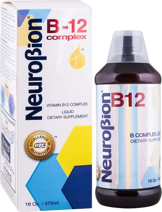 Neurobion B12 Complex Liquid - 16 Oz Citrus Flavor Supplement