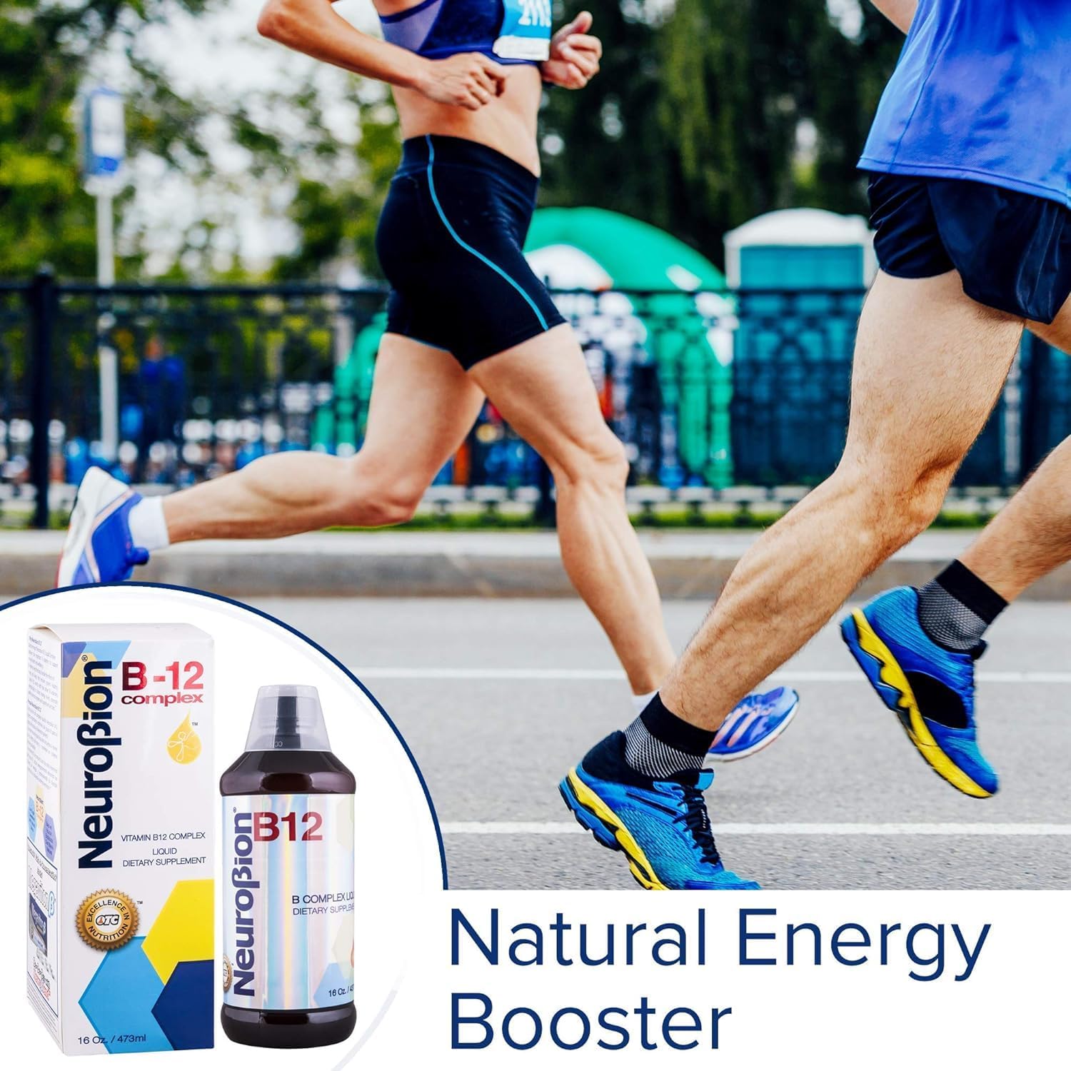 Neurobion B12 Complex Liquid - 16 Oz Citrus Flavor Supplement