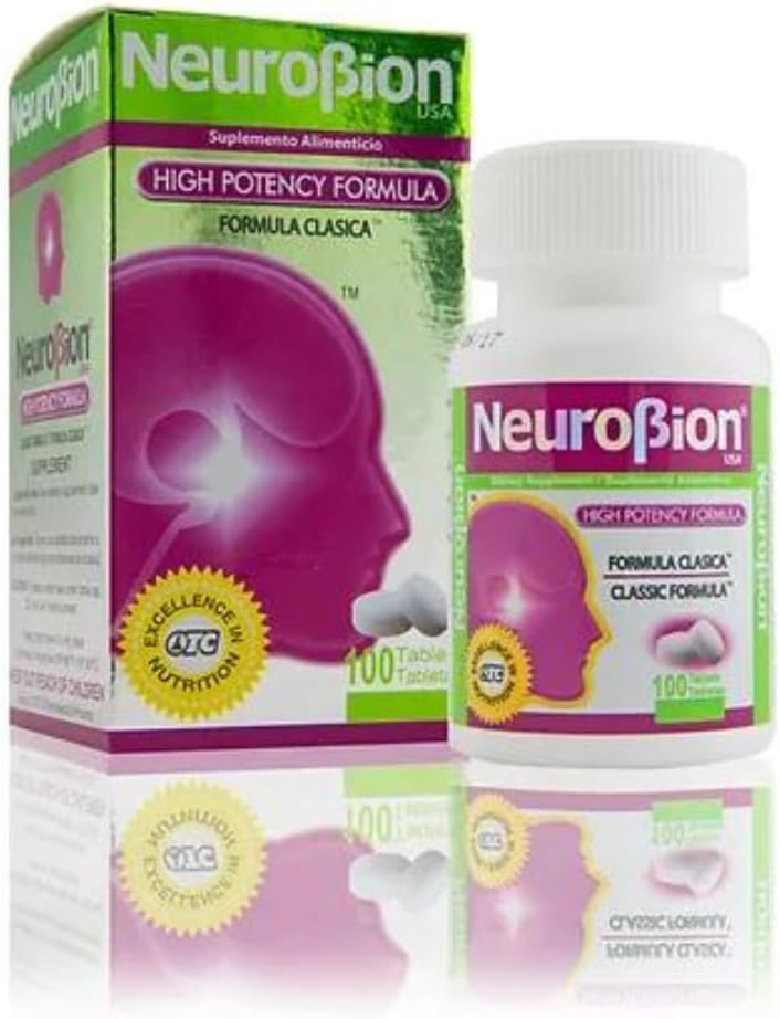 NeuroBion Classic Formula Tablets - High Potency 100 Count