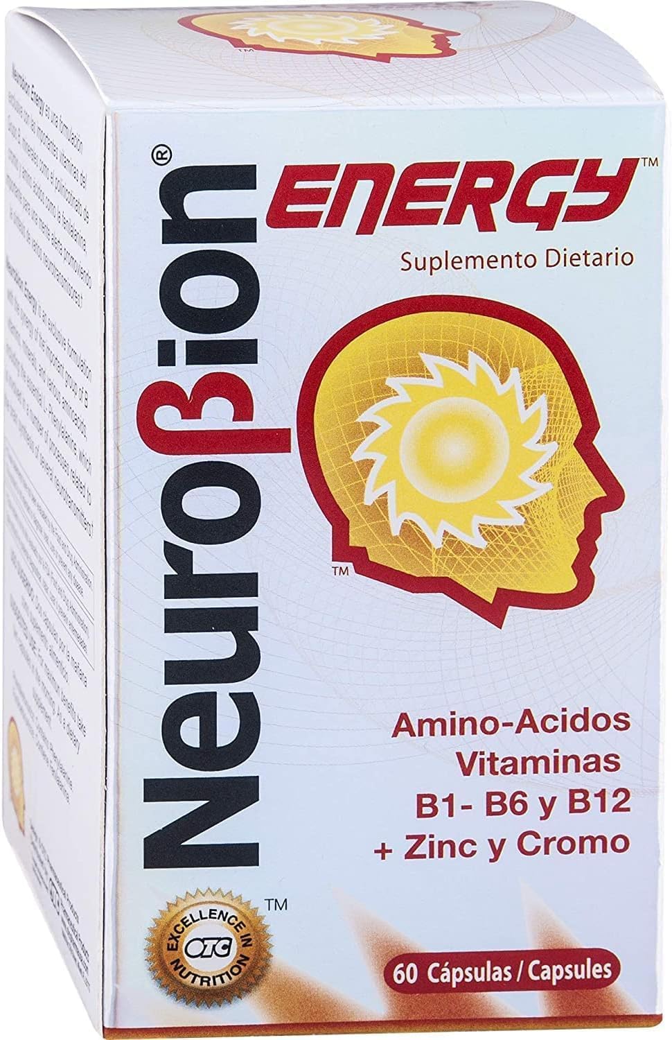 Neurobion Energy Capsules - Boost Energy Levels and Combat Stress with 60 Capsules