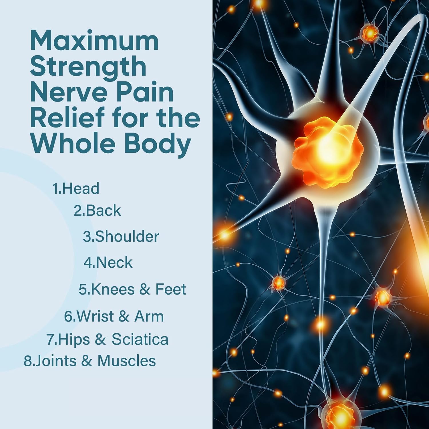 Neuropathy Support Nerve Savior Supplement - 600mg Alpha-Lipoic Acid - Relief for Hands, Feet, Toes, Back, Neck