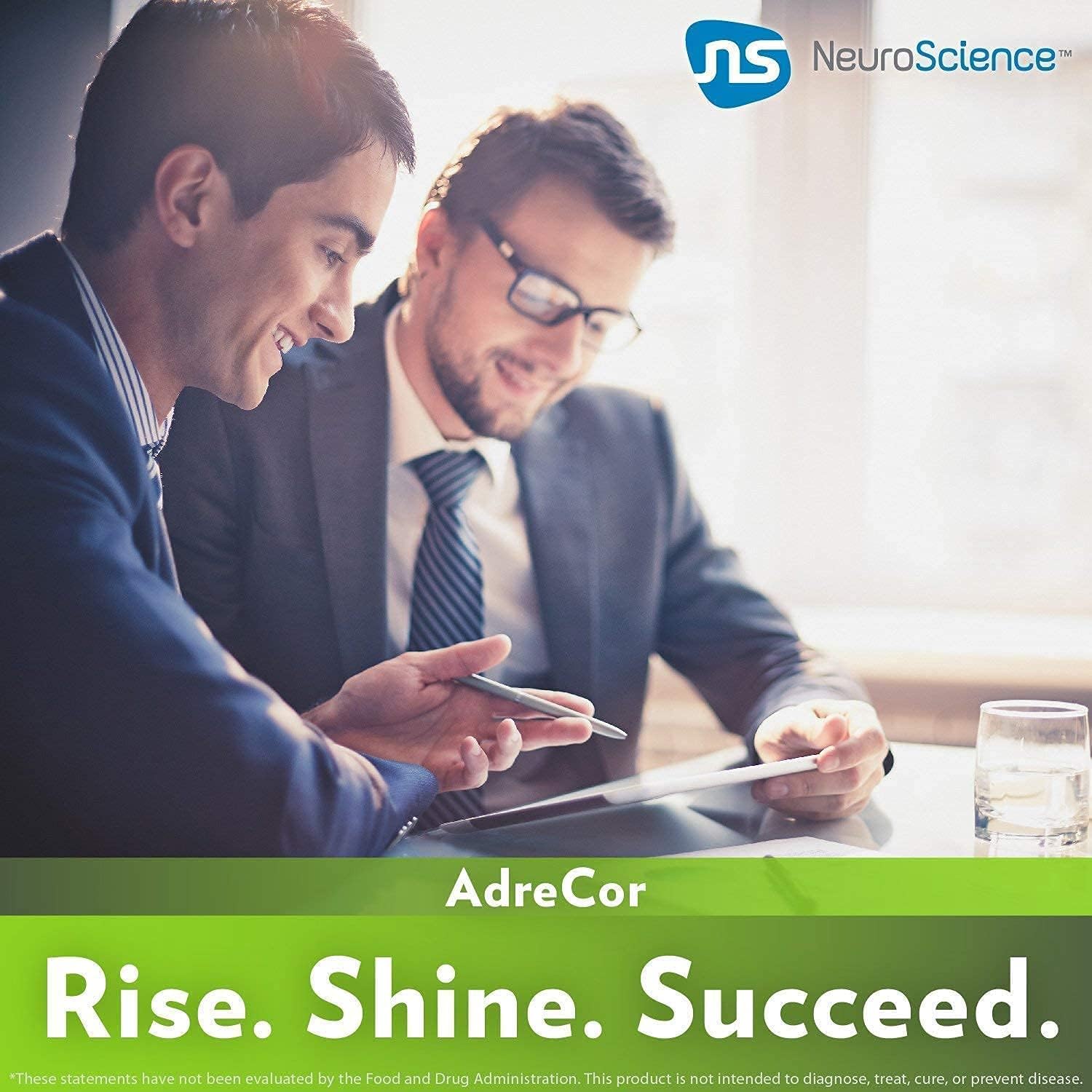 NeuroScience Mood and Adrenal Support Bundle - AdreCor and TravaCor (2 Products, 180 Capsules, 60 Capsules)