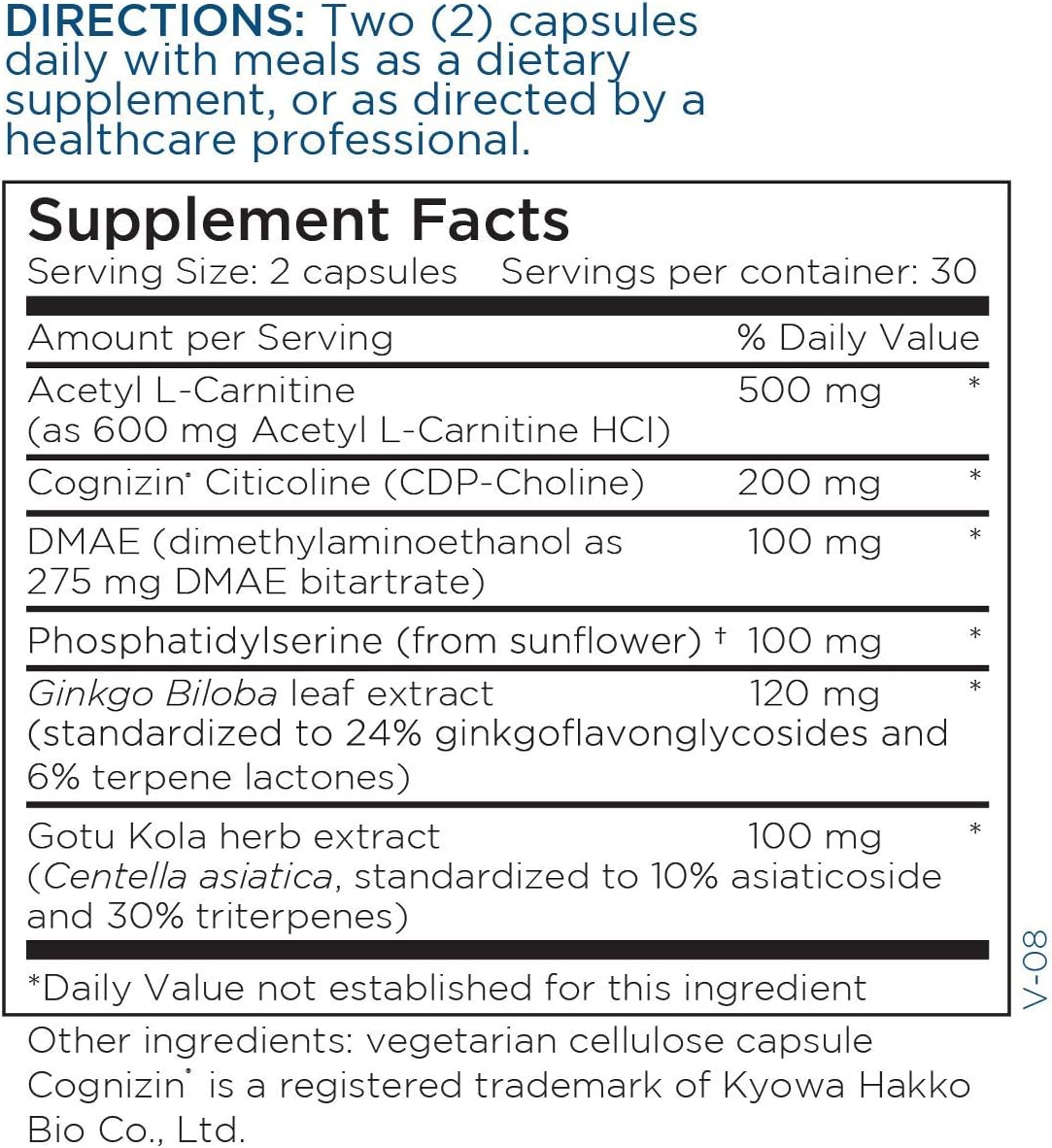 Neurotransmitter Support Bundle - Brain Cell + Metacalm with Citicoline, DMAE, Ginkgo, GABA, 5-HTP, L-Theanine - Memory, Focus, Mood - 60 Caps + 120 Caps