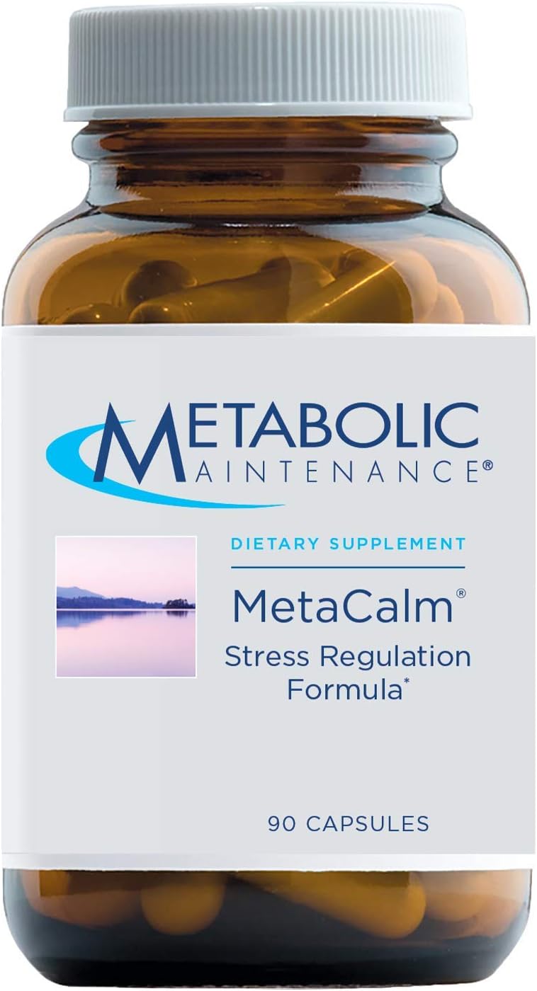 Neurotransmitter Support Bundle - Brain Cell + Metacalm with Citicoline, DMAE, Ginkgo, GABA, 5-HTP, L-Theanine - Memory, Focus, Mood - 60 Caps + 120 Caps