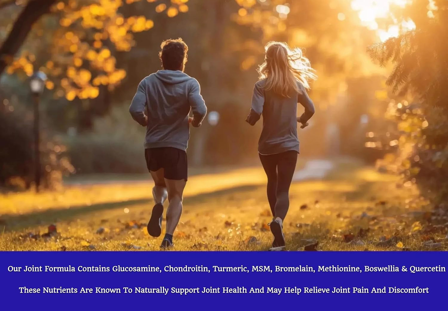 Nevancia Ultra Joint Support Capsules with Glucosamine, Chondroitin, Turmeric, MSM & More - 60 Count, 20-Day Supply for Joint Health, Comfort, Mobility & Stability