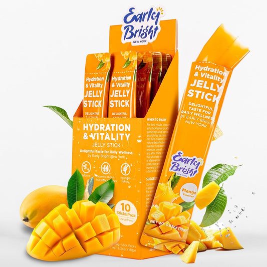 NEW YORK Mango Hydration & Vitality Jelly Stick - Delicious Daily Wellness Boost