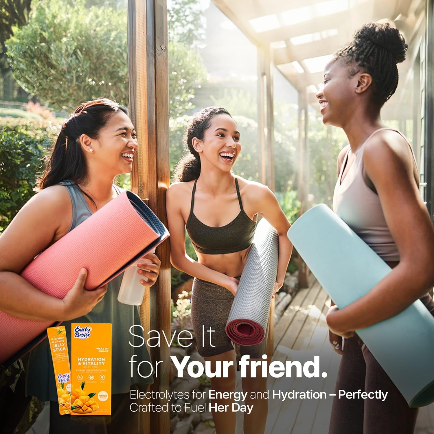 NEW YORK Mango Hydration & Vitality Jelly Stick - Delicious Daily Wellness Boost