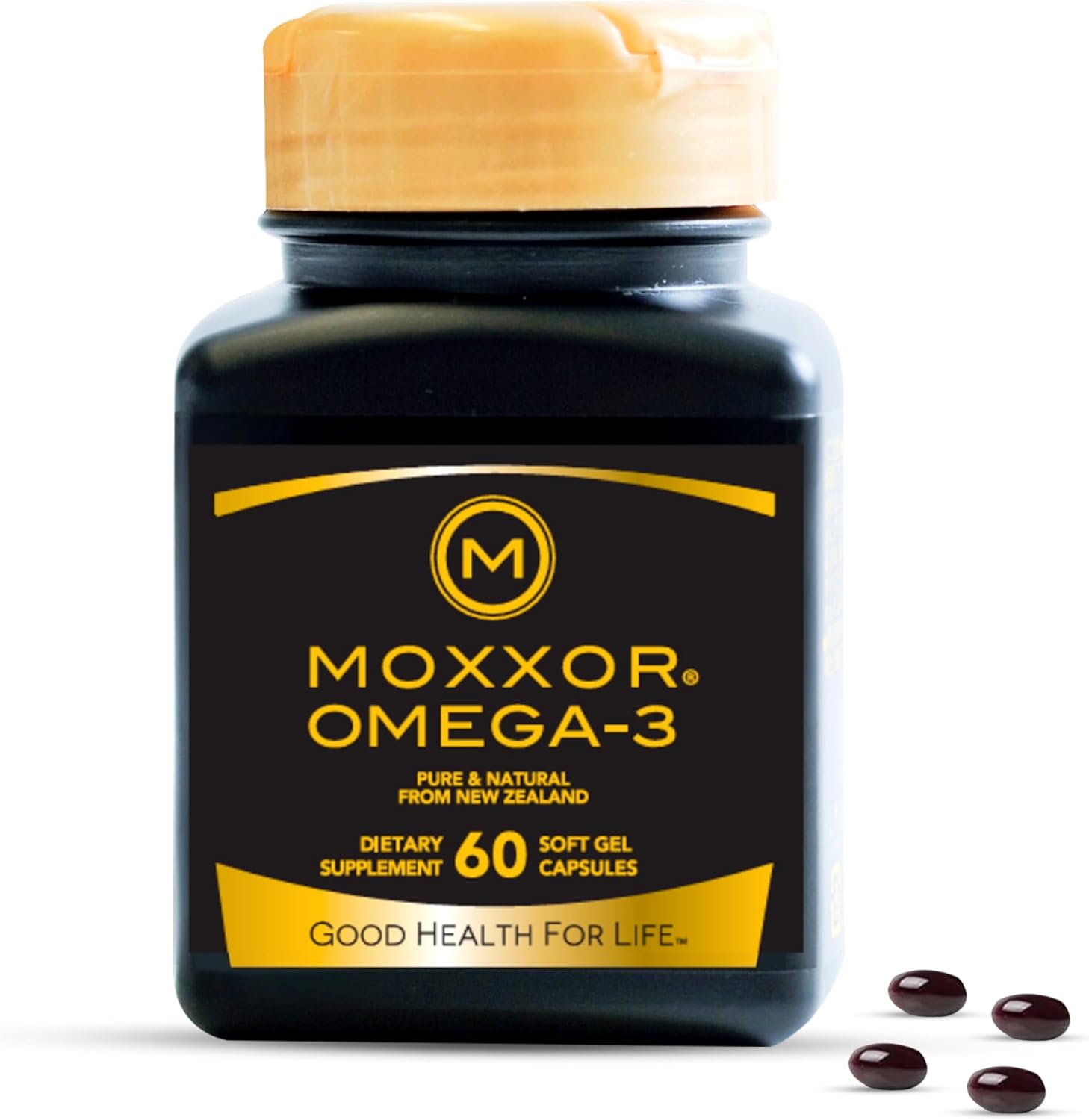 New Zealand Green Lipped Mussel Oil Soft gels for Joint, Heart, and Immune Support - 60 Soft gels, No Fishy Aftertaste, 30 Day Supply