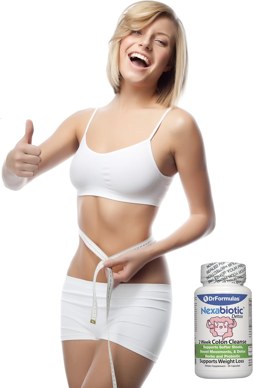 Nexabiotic Probiotics for Women & Men Slimming Formula | Colon Cleanse Detox Pills for Fast Results
