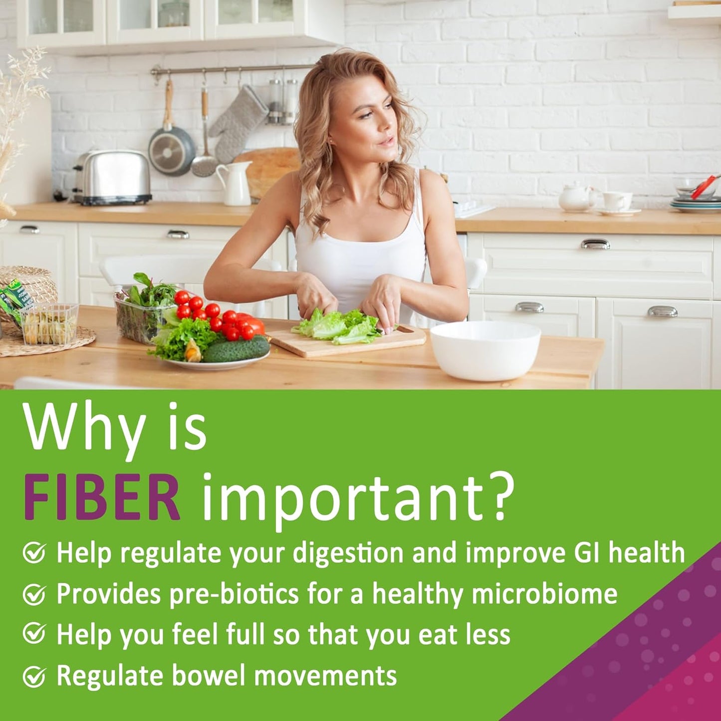 Nextdia Fiber Gummies for Adults with Hair, Skin, and Nails Vitamins