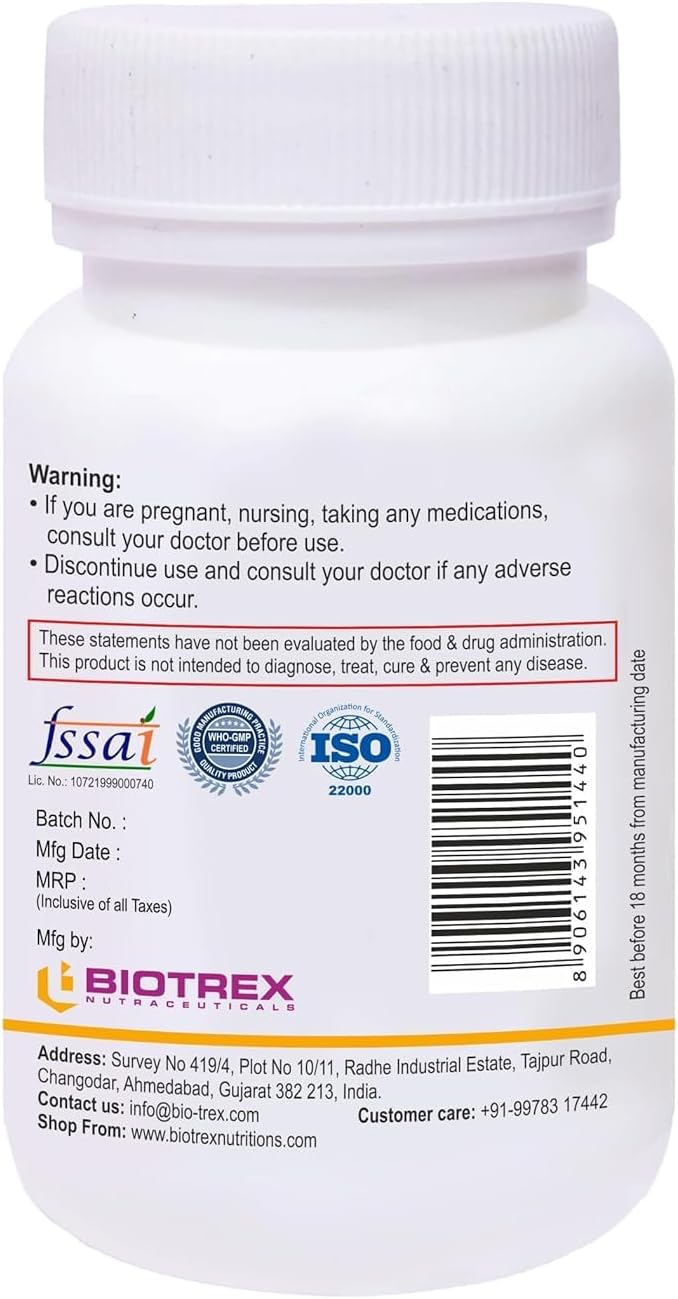 Niacin 14mg Vitamin B3 with Inositol 50mg Supplement - 60 Veg Capsules for Overall Health and Wellness