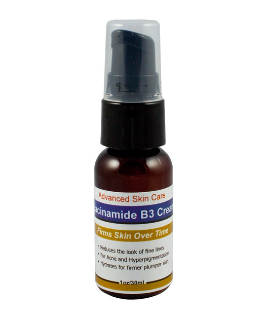 Niacinamide Face Serum with Bearberry Extract - Anti Aging, Acne, Hyperpigmentation - 5% Vitamin B3 - 1 fl. oz.