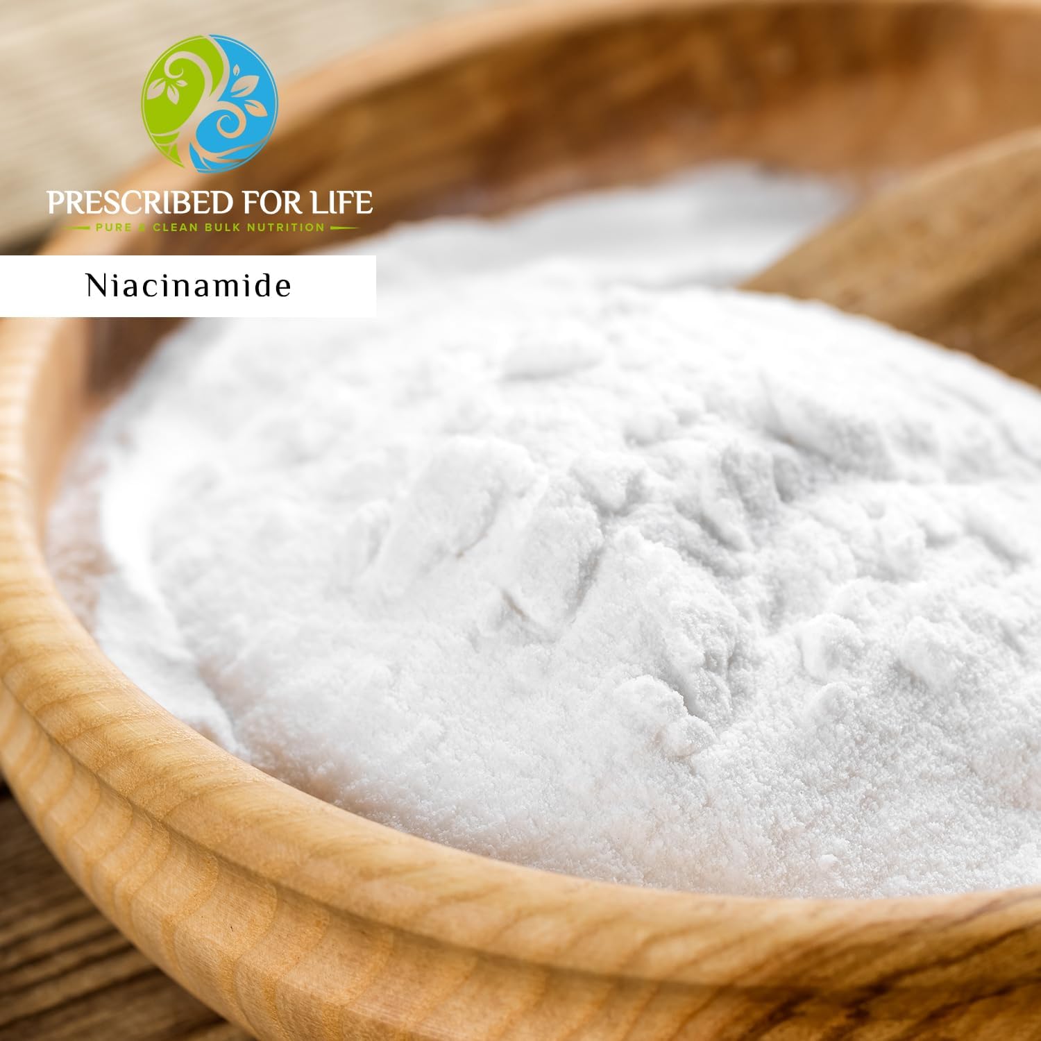 Niacinamide Powder B-C Fine Granular USP Grade Vitamin B3 Natural Nicotinamide Supplement Vegan Gluten Free Non GMO Niacinamida Pura 4oz