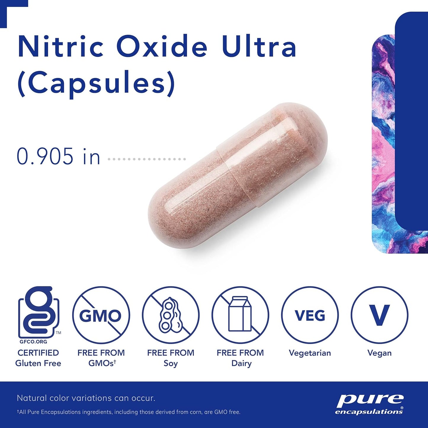Nitric Oxide Ultra Capsules - Supports Healthy Blood Flow & Vascular Health - with L-Citrulline & CranLoad - 120 Capsules