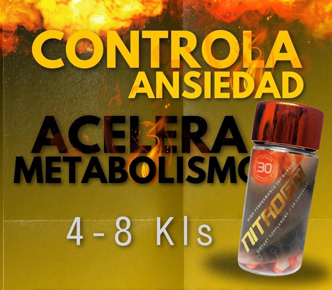 NITROFIT: 100% Natural High Performance Weight Loss Aid with Appetite Suppressant & Energy Boosting Benefits