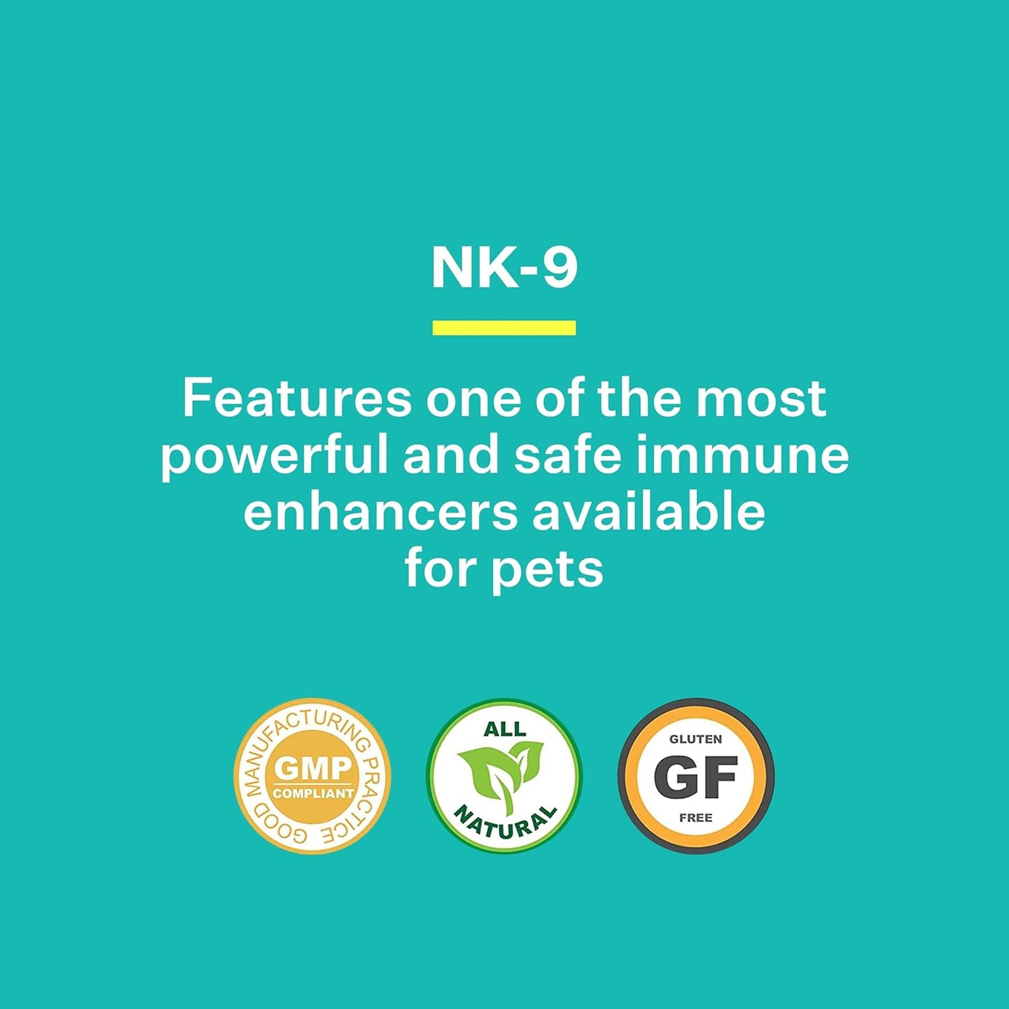NK-9 AHCC Supplement for Dogs & Cats - Supports Pet's Immune System - 30 Capsules, 250mg - BoostGo Australia