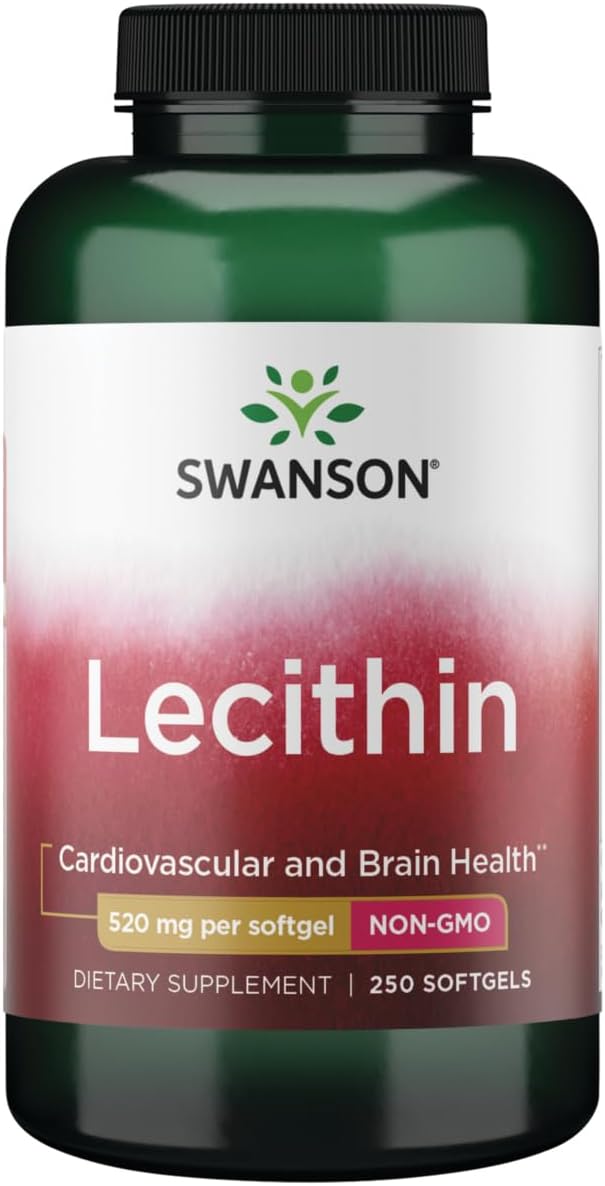 Non-GMO Lecithin Softgels 520mg - 250 Count by Swanson