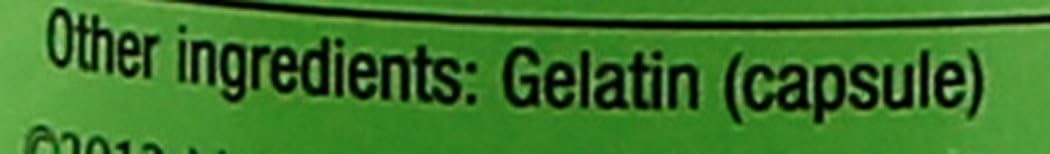 Non-GMO Project Verified Nature's Way Kelp Capsules - 600 mg, Gluten Free, Vegetarian - 100 Count