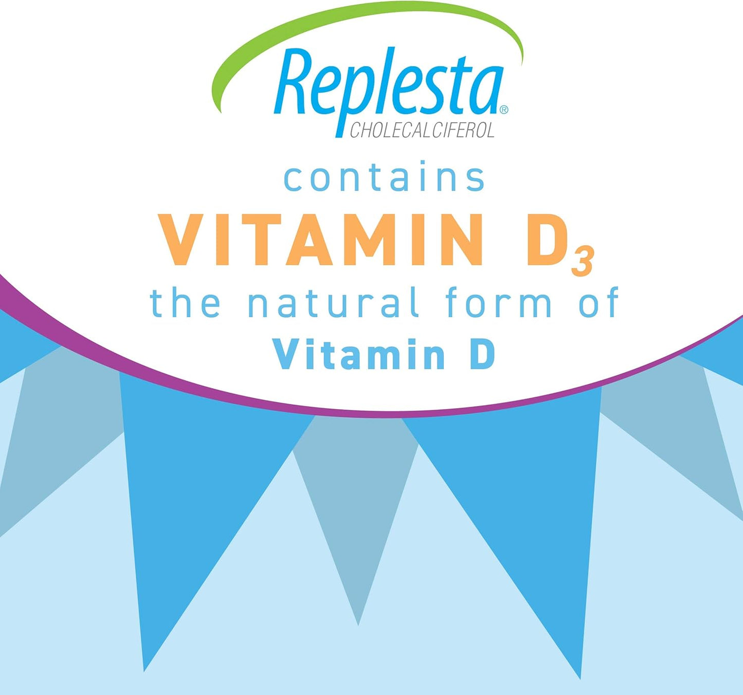 Non-GMO Replesta NX 14,000 IU Vitamin D3 Chewable Wafers, Orange Flavor, 16 Tablets - 2 Pack for Vitamin D Deficiency