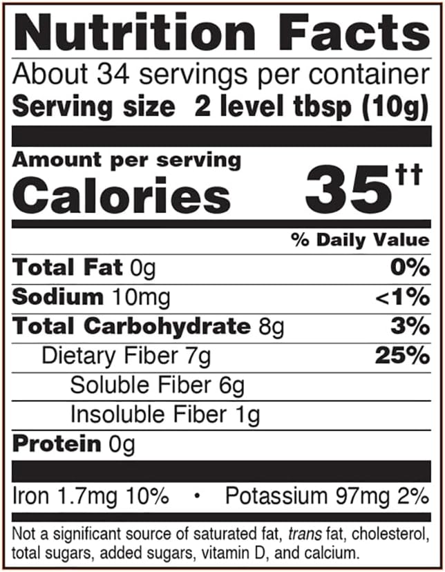 Non-GMO Whole Psyllium Husk Granules by NOW Foods - 12-Ounce Soluble Fiber Supplement