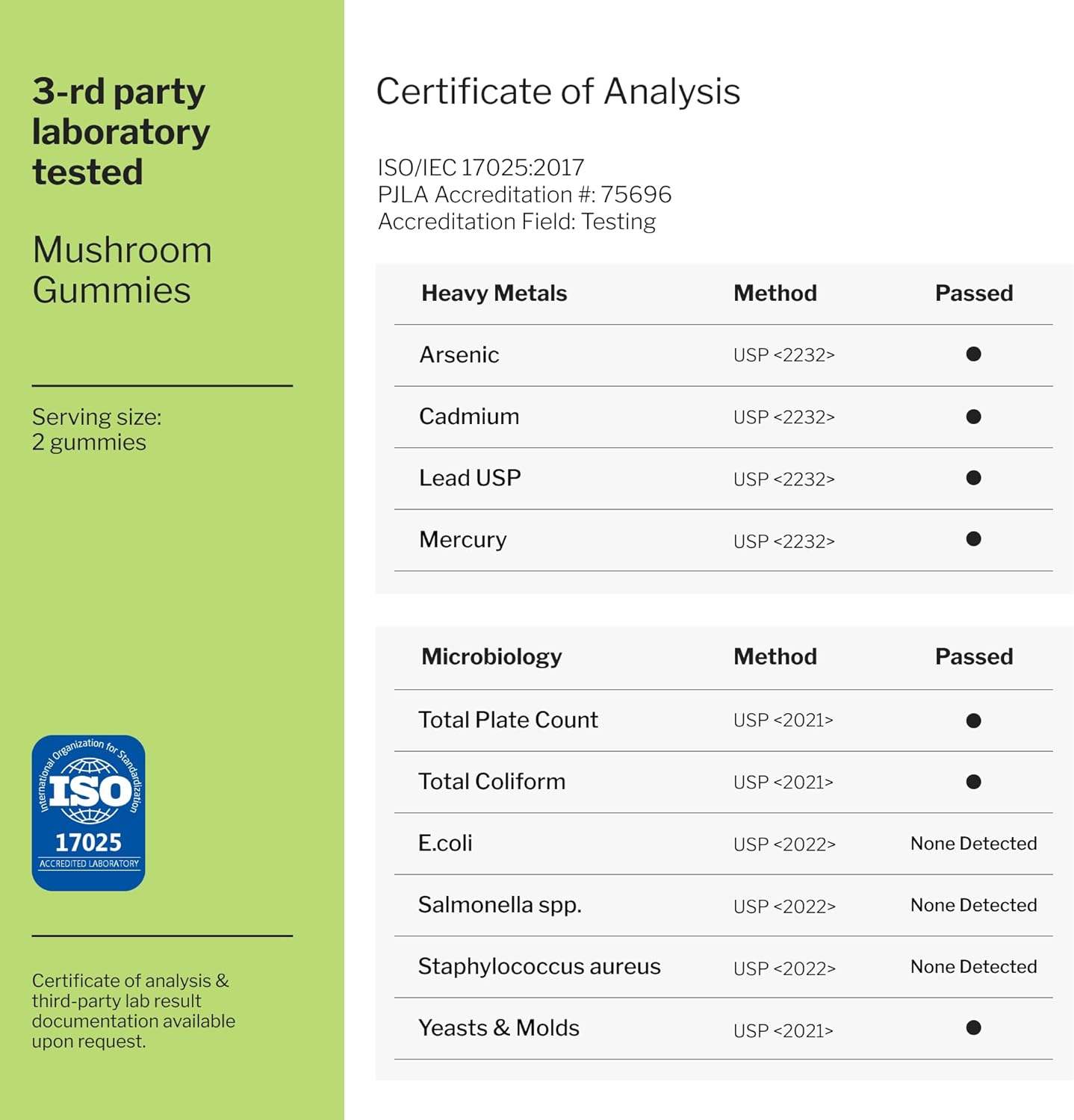 Nootropic Brain Supplement Gummies with Lion's Mane & Mushrooms Complex - Memory & Focus Support - 60 Count