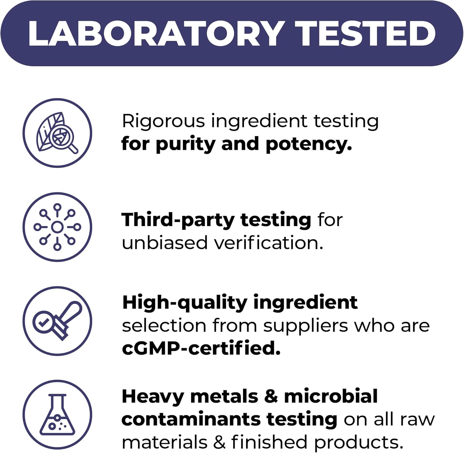 Nootropic Brain Support Supplement for Focus, Memory, and Energy - Non-GMO Brain Booster with Mood Support - 60 Capsules