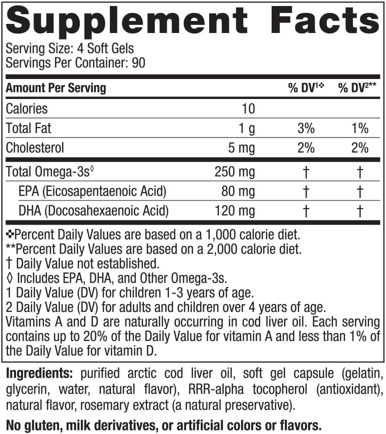 Nordic Naturals Children's DHA Strawberry Soft Gels - 360 Mini Chewables - 250mg Omega-3 EPA & DHA for Kids - Brain Function & Non-GMO - 90 Servings