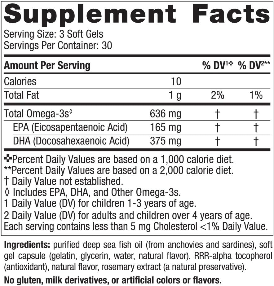 Nordic Naturals Children’s DHA Xtra Berry Punch Soft Gels - 90 Mini Chewables for Kids - 636mg Omega-3s for Cognitive & Immune Support - Non-GMO - 30 Servings