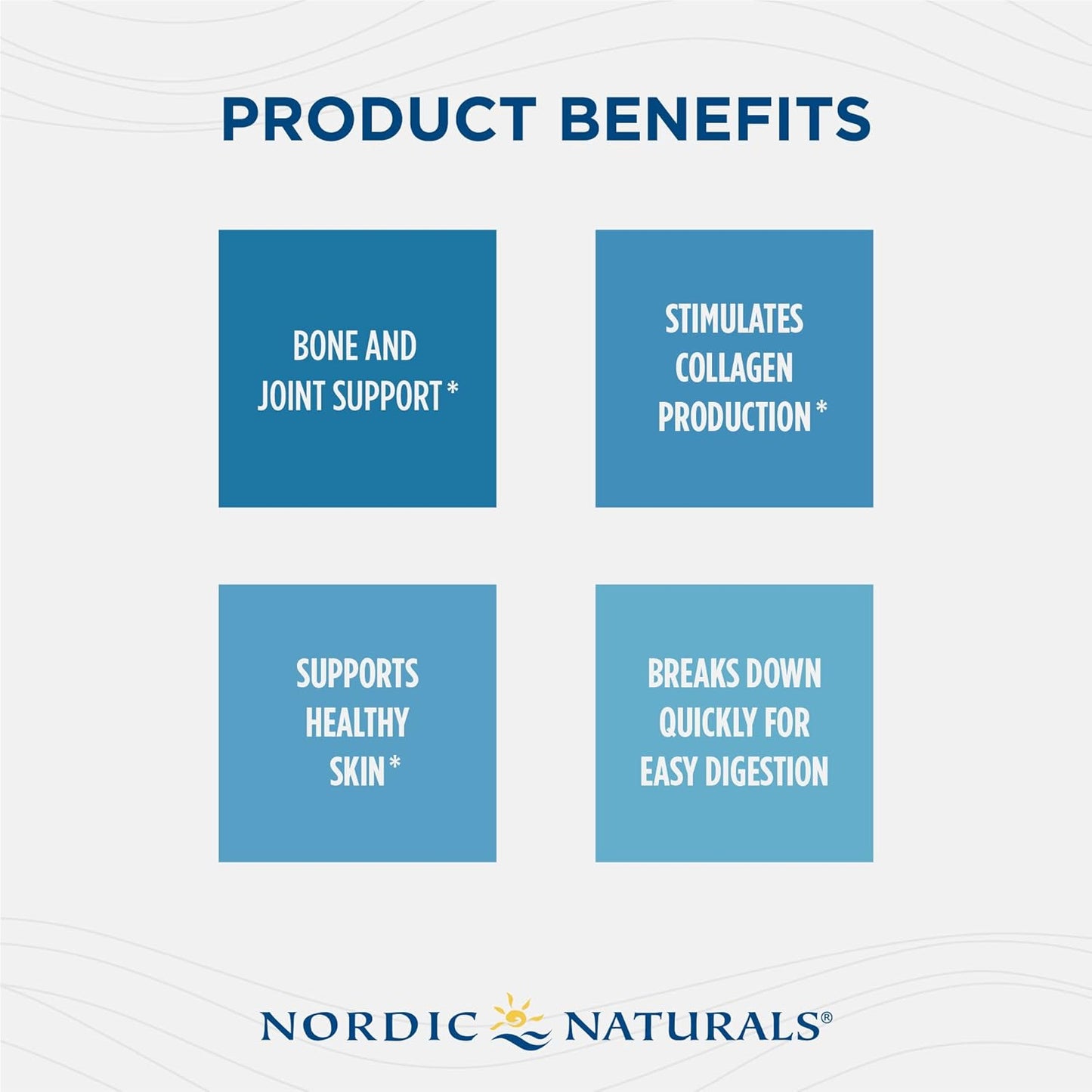 Nordic Naturals Nordic Beauty Collagen Peptides, Unflavored - 10.6 oz - Skin Health & Elasticity - Hot & Cold Beverage Supplement - 30 Servings