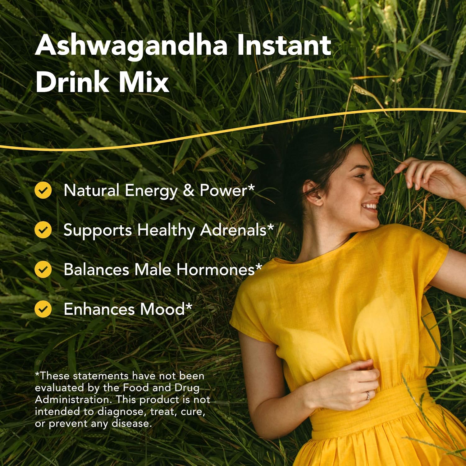 North American Herb & Spice AshwaMilk 3.5 oz - Ashwagandha Root Extract, Yacon Powder - Energy & Stamina - Non-GMO - 36 Servings