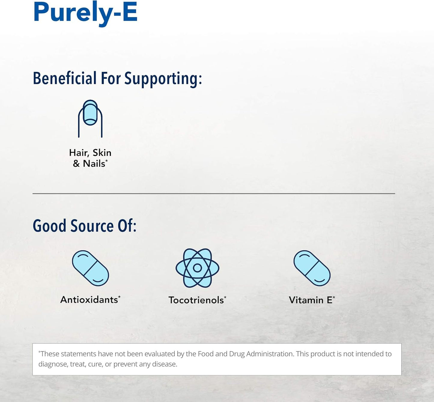 NORTH AMERICAN HERB & SPICE Purely-E Antioxidant Complex - 1 fl. oz. - Healthy Skin, Healing - Vitamin E from Sunflower, Pumpkin Seeds - Non-GMO