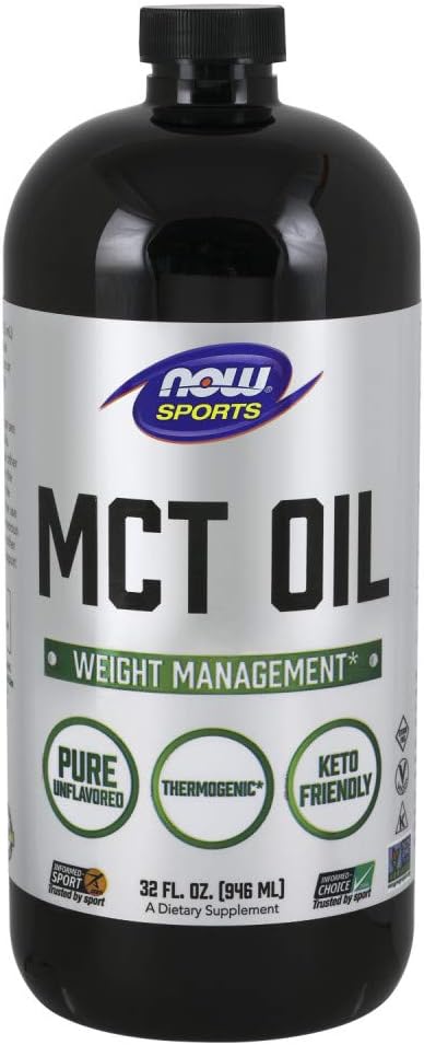 NOW Foods 100% Pure MCT Oil - 32 fl oz Bottle