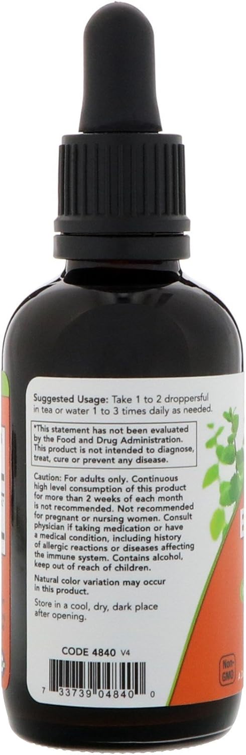 Now Foods Echinacea Extract - Natural Immune Support Supplement - 2 fl oz (59 ml)