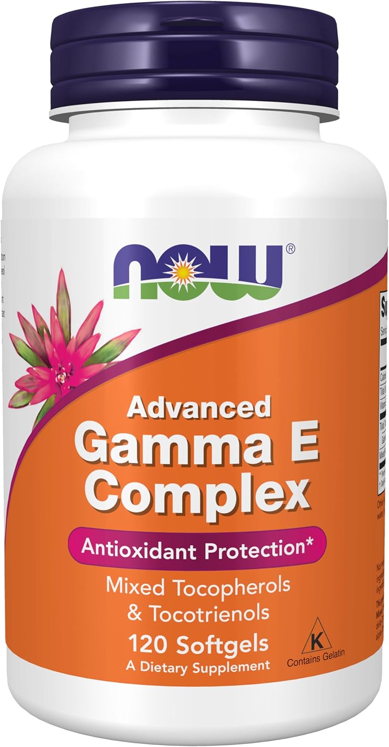 Now Foods Gamma E Complex - Advanced Formula with 120 Softgels