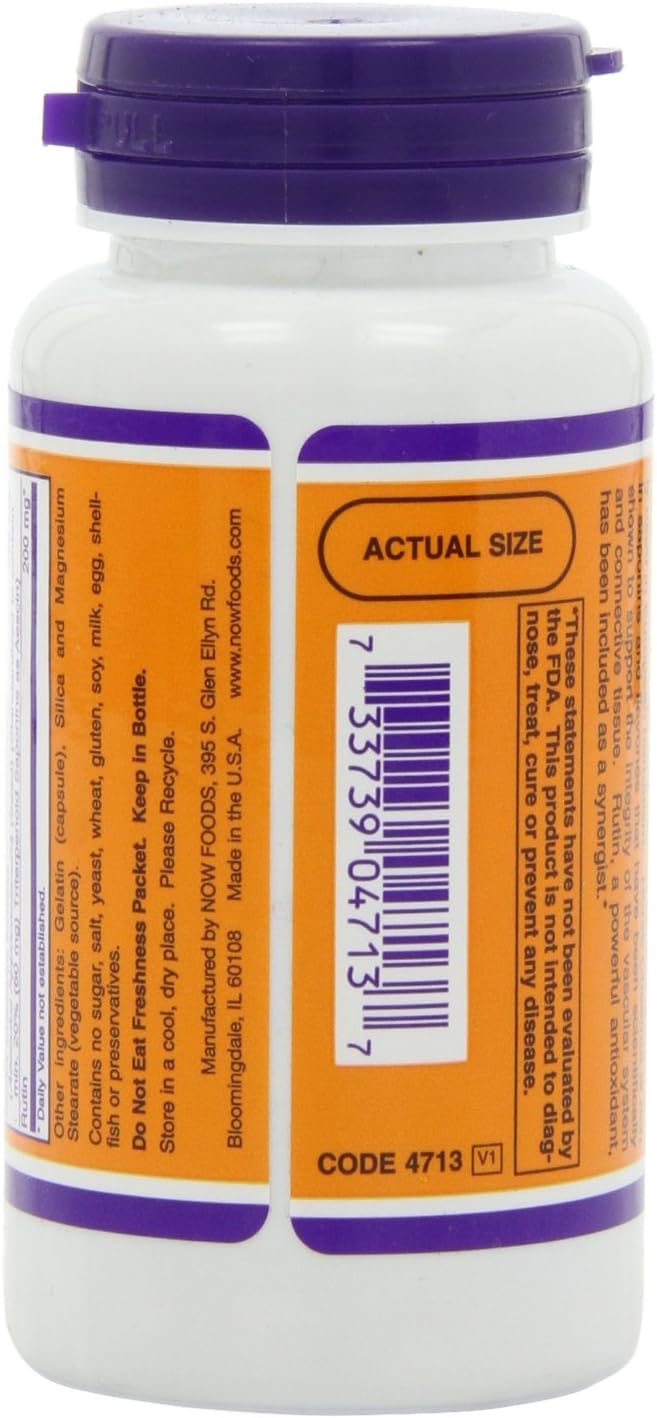 NOW Foods Horse Chestnut Extract 300mg - 90 Capsules - Circulatory Support Supplement