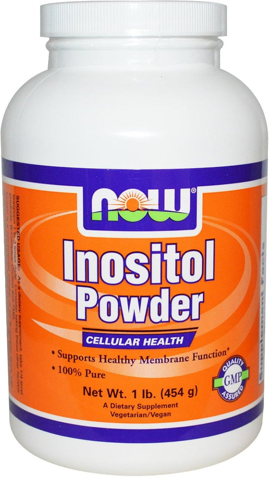 NOW Foods Inositol Powder - 100% Pure - 1 Lb - 2 Pack