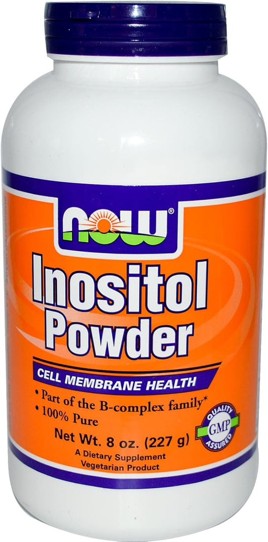 NOW-Green Group Inositol Powder - 8 oz (227 g) - Natural Mood Support Supplement