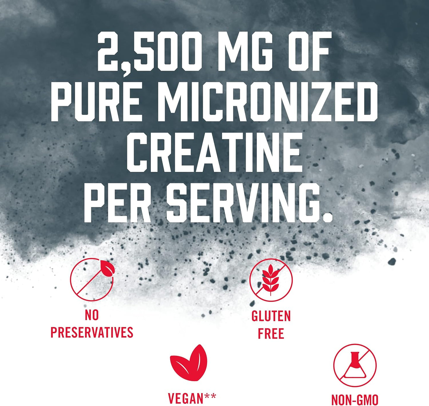 NSF Certified BioSteel Creatine Monohydrate Powder - 72 Servings, 180g, Micronized for Muscle Recovery and Lean Muscle Gain